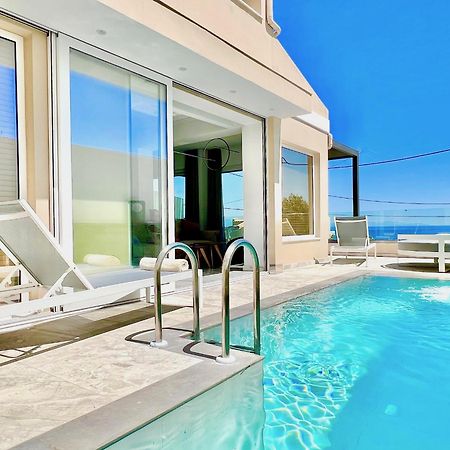 Luxury Villa Barbati Sun With Private Pool By Dadovillas Extérieur photo
