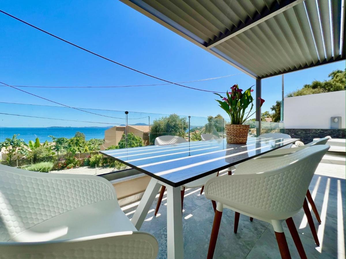 Luxury Villa Barbati Sun With Private Pool By Dadovillas Extérieur photo