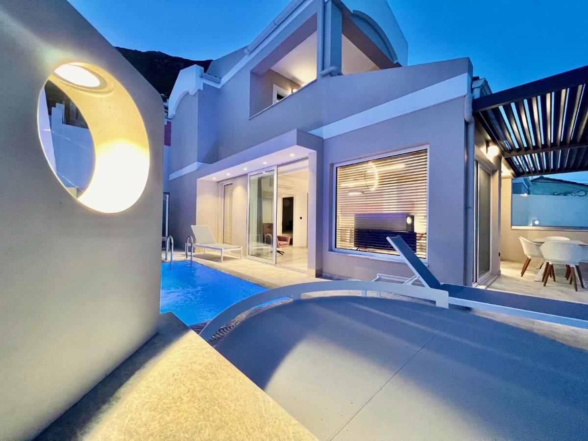 Luxury Villa Barbati Sun With Private Pool By Dadovillas Extérieur photo