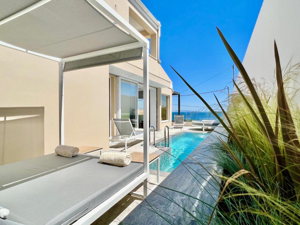 Luxury Villa Barbati Sun With Private Pool By Dadovillas Extérieur photo