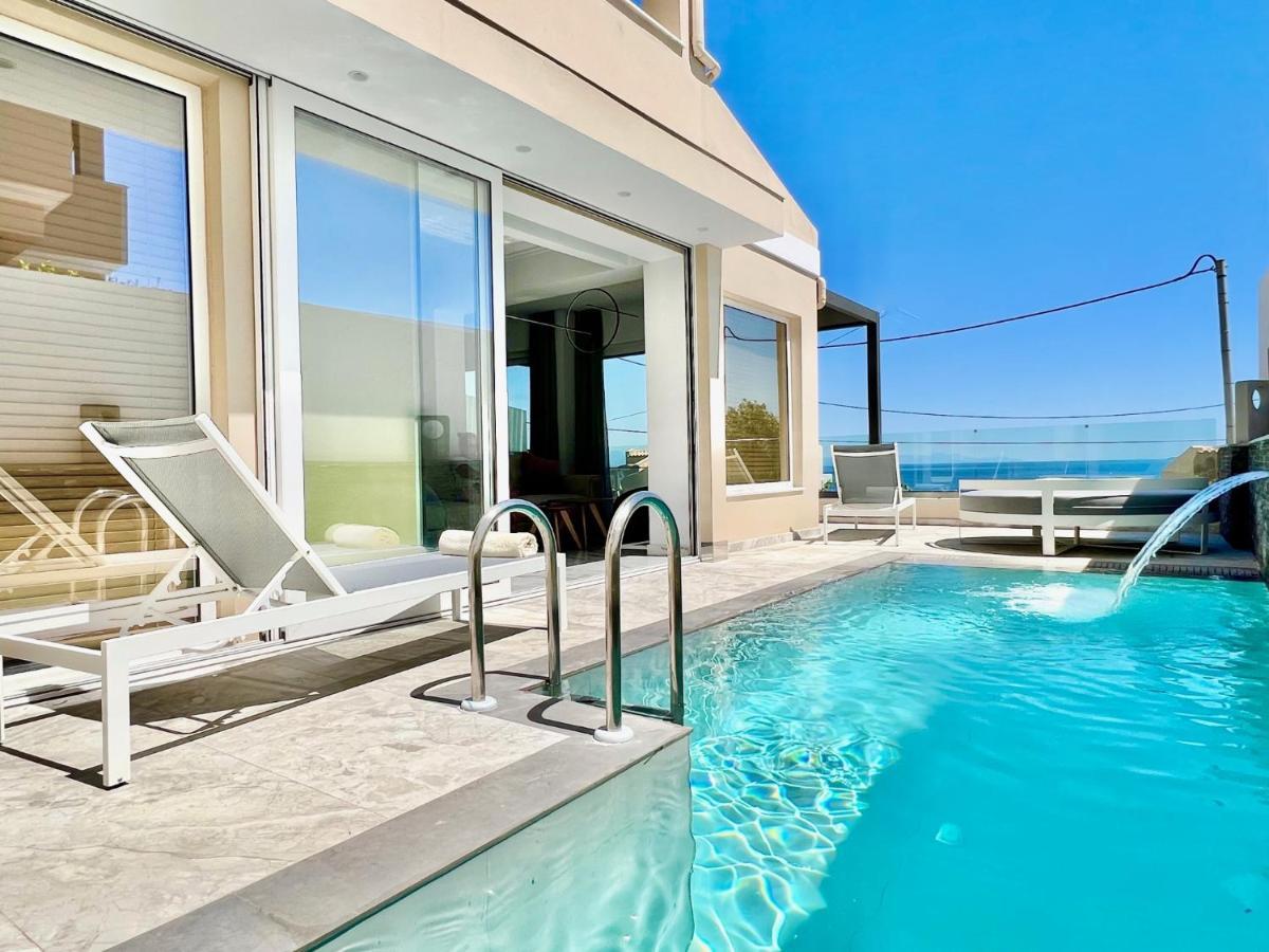 Luxury Villa Barbati Sun With Private Pool By Dadovillas Extérieur photo