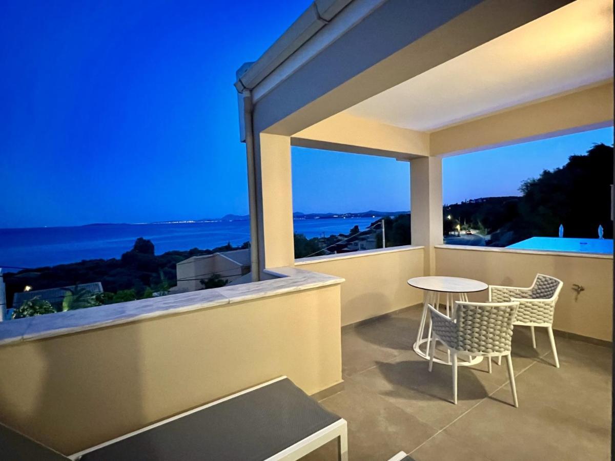 Luxury Villa Barbati Sun With Private Pool By Dadovillas Extérieur photo