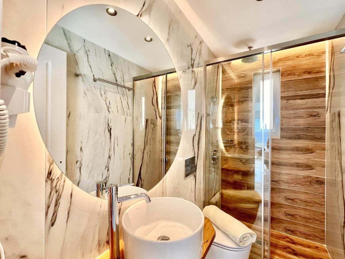Luxury Villa Barbati Sun With Private Pool By Dadovillas Extérieur photo