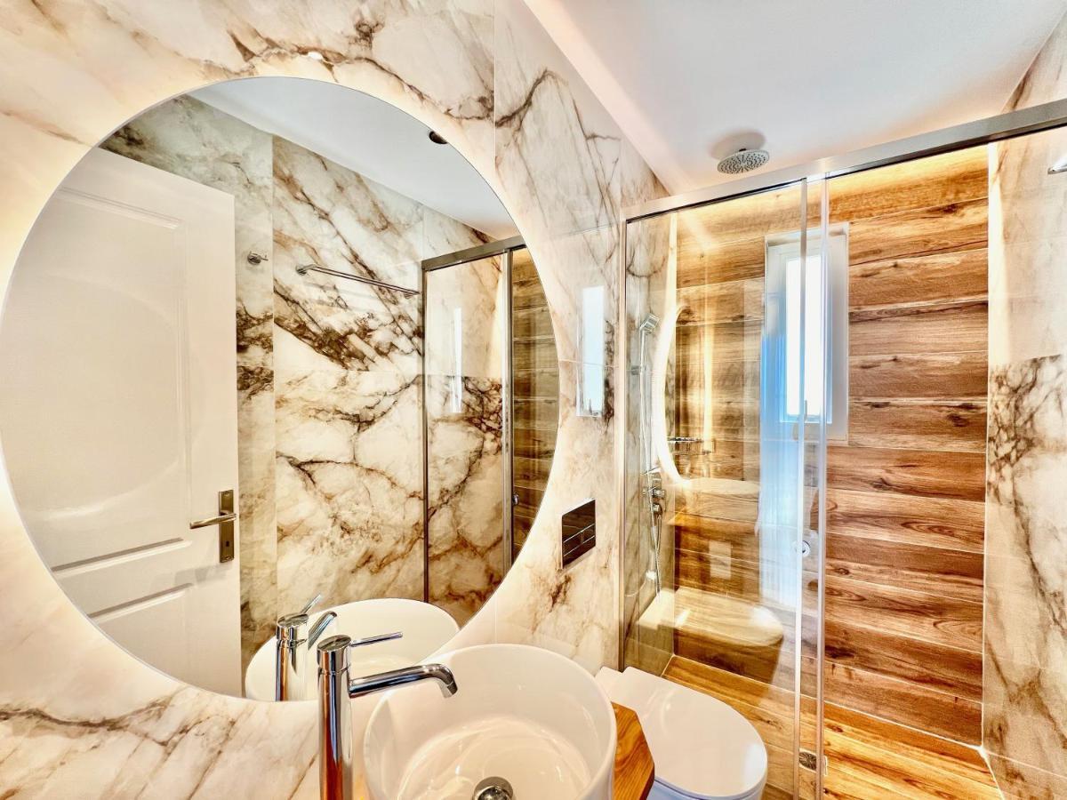 Luxury Villa Barbati Sun With Private Pool By Dadovillas Extérieur photo